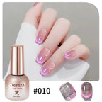 Reflective Rainbow Magnetic Gel Nail Polish – Dynamic Cat Eye Effect