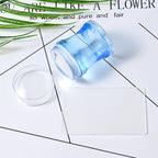 MAFANAILS Transparent Silicone Nail Stamper & Scraper Kit