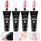 LNWPYH Poly Extension Nail Gel Set – Professional Building Gel Kit, 4/9 Colors
