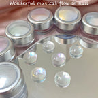 Aurora Pearl Mirror Effect Nail Powder – Rainbow AB Chrome Mermaid Pigment