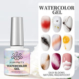 Watercolor Nail