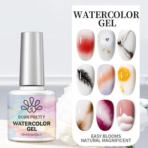 Watercolor Nail