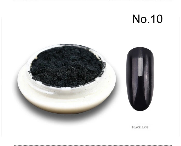 Chrome Mirror Nail Glitter Powder – Sparkly Shimmer Metallic Pigment