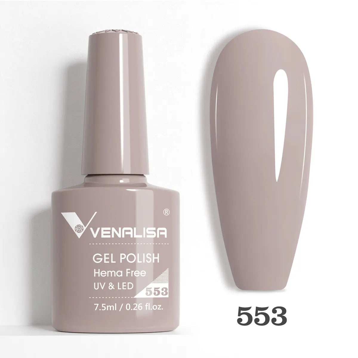 VENALISA 7.5ml Nail Gel Polish VIP5 HEMA Free Semi Permanent Soak off UV LED Nail Gel Varnish Full Coverage Nail Gel Lacquer