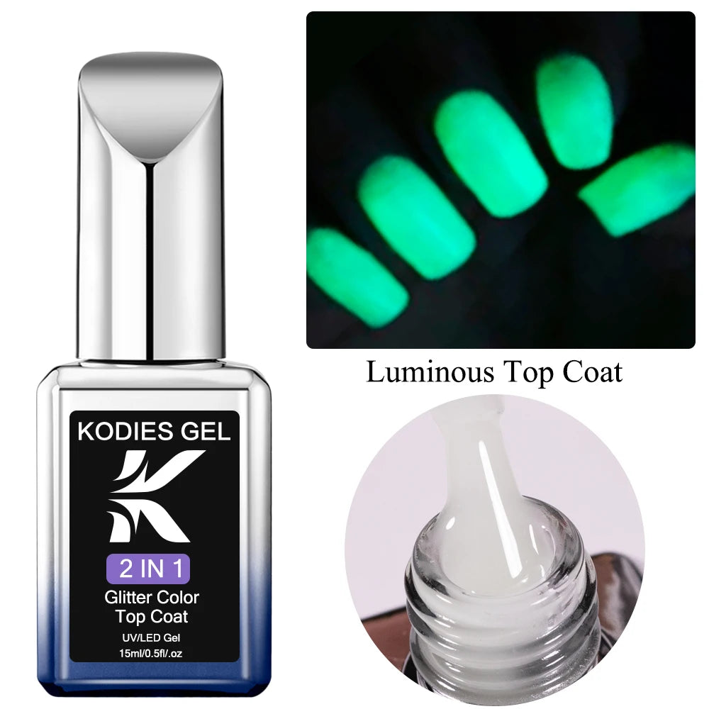 KODIES GEL Matte Top Coat – Strong Velvet Matt Gel Finish Sealer