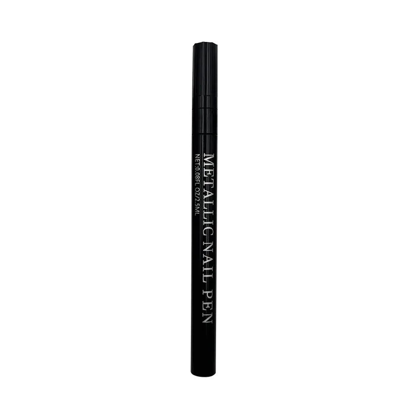 Graffiti Nail Art Liner Pen – Gold, Silver, Black & White Waterproof Marker