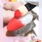 9-Color Gradient Glitter Nail Powder Palette – Magic Mirror Pigment Set