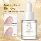 BORN PRETTY Flower-Infused Cuticle Oil & Remover Set – 20ml