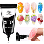 BORN PRETTY Nail Rhinestone Gel – Super Adhesive 3D Jewelry & Powder Gel