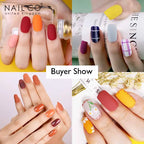 NAILCO Transparent Velvet Top Coat – Matte & Blooming Gel Range, No-Wipe
