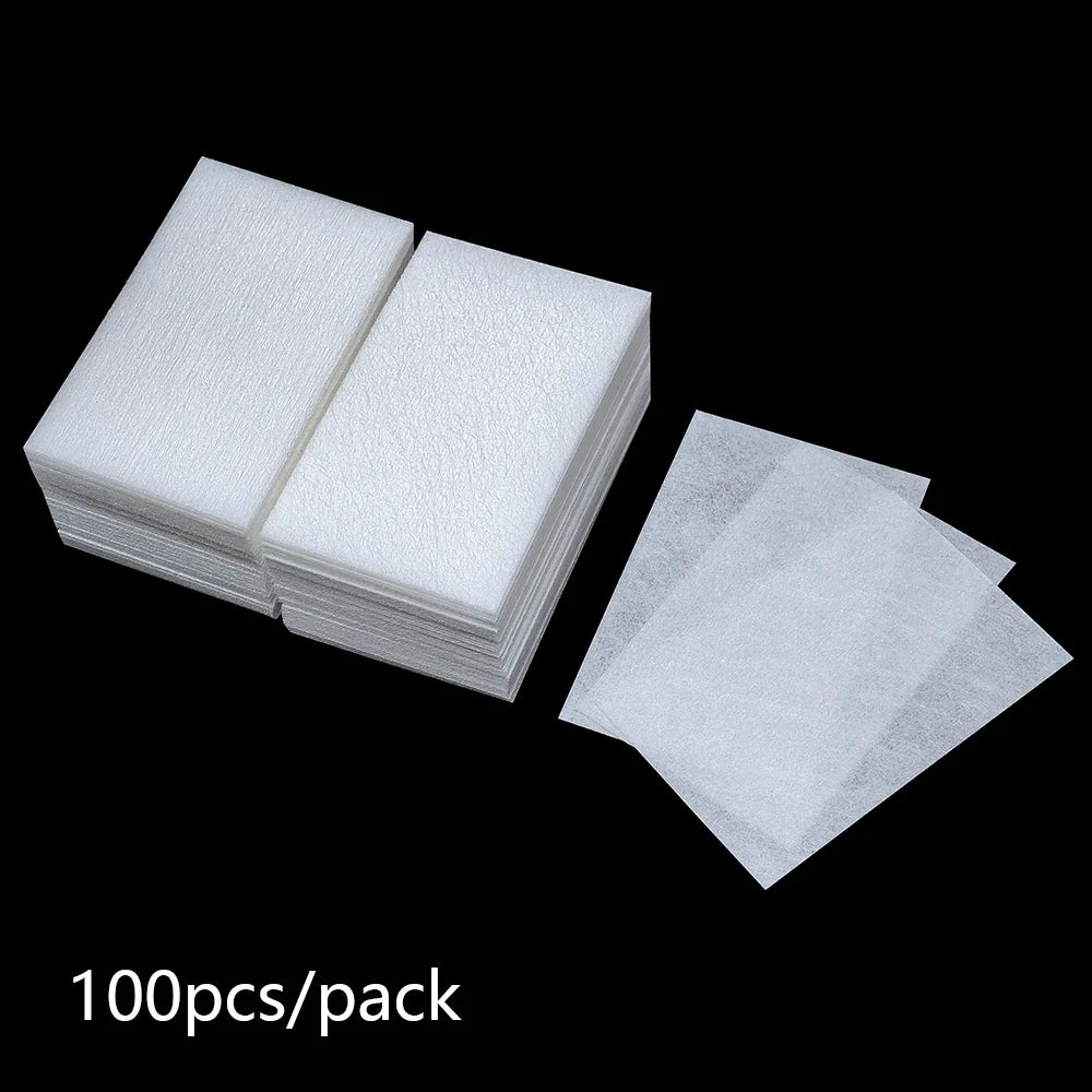 Lint-Free Cotton Nail Wipes – Gel & Acrylic Polish Remover Pads