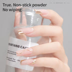 RS NAIL Russian Matte Top Coat – Frosted Non-Stick Powder Seal Gel