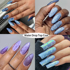 KODIES GEL Water Drop Top Coat – HEMA/TPO-Free No-Wipe 3D Effect Gel