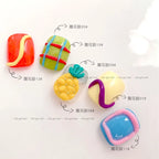 Sculpture Plasticine Gum Gel – 3D Nail Modeling & Carving Gel, 12 Colors