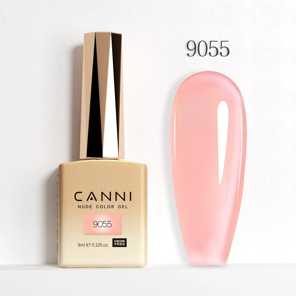 CANNI 9ml Gel Nail Polish 144Colors HEMA/TPO FREE Gorgeous Color Full Coverage Soak Off UV LED Semi Permanent Gel Varnish  Nails