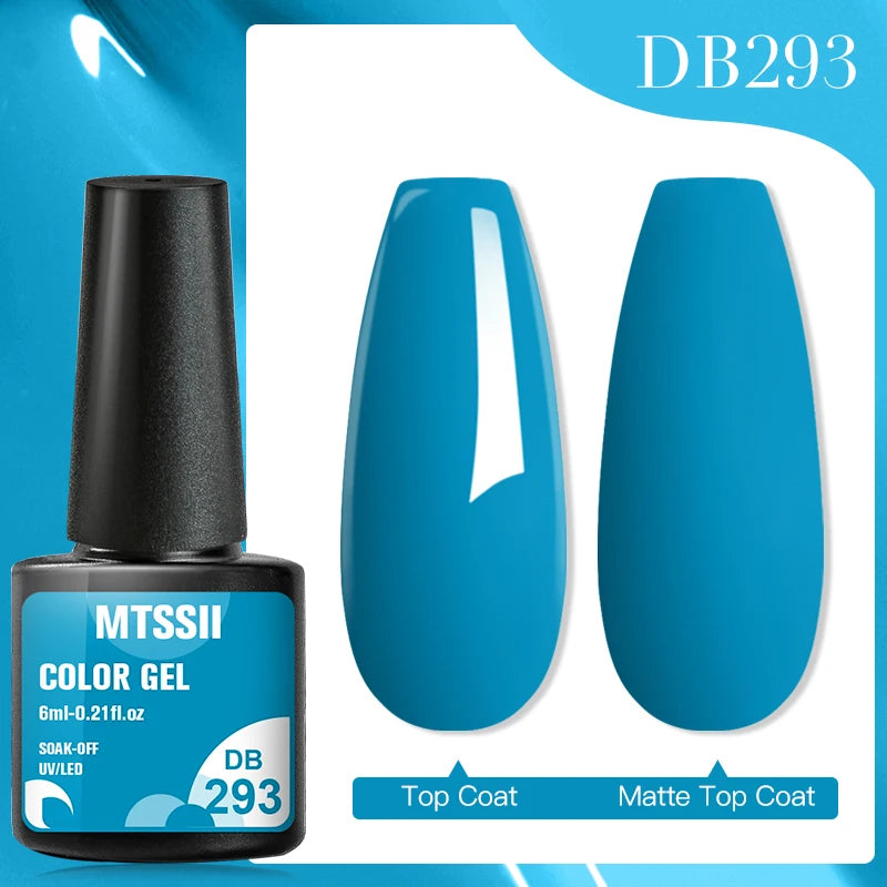 Mtssii Glitter Sequins Gel Nail Polish – Sparkling Soak-Off UV/LED Gel
