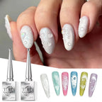 MAFANAILS 3D Water Droplet Top Coat – Clear Summer Nail Art Gel