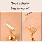 Clear Nail Adhesive Tabs Set – Round & Oval Double-Sided Glue Stickers, 200pcs