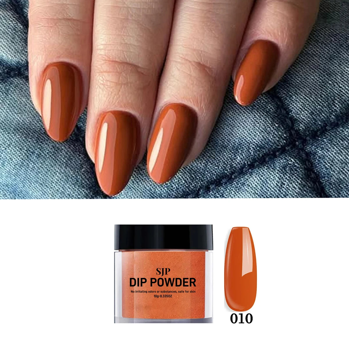 1pc Color Nail Immersion Powder Crystal Powder French Nail Dip Powder Combined with Nail Oil Gel Nail Art Creation Salon 10g