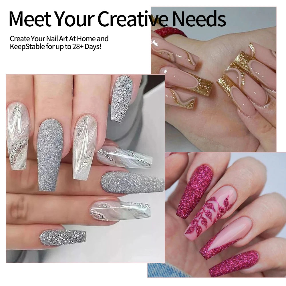 HotPress Acrylic Powder & Monomer Nail Kit – Professional Extension Set