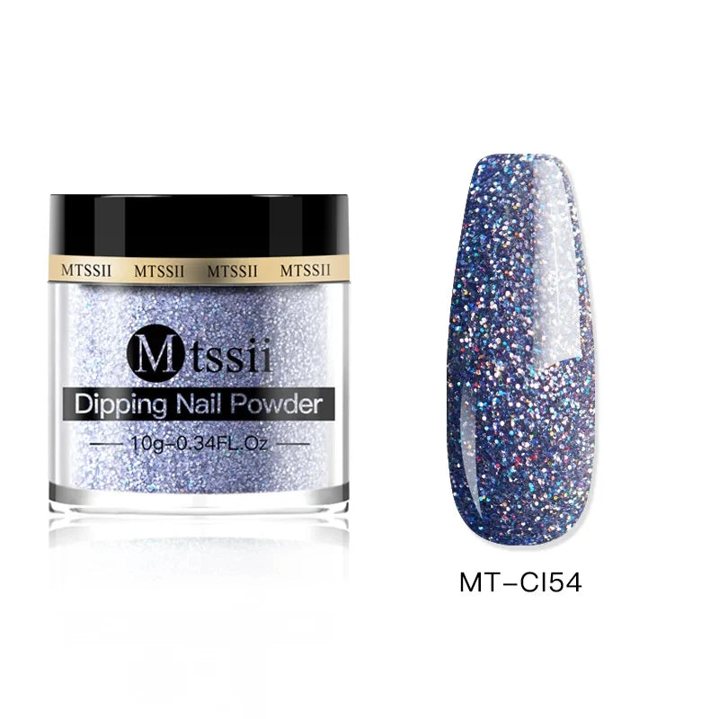 Mtssii 5g/10g Dipping Nail Powder Natural Dry For Manicure Nails Accessories No Need Lamp Cure Acrylic Powder Dipping System
