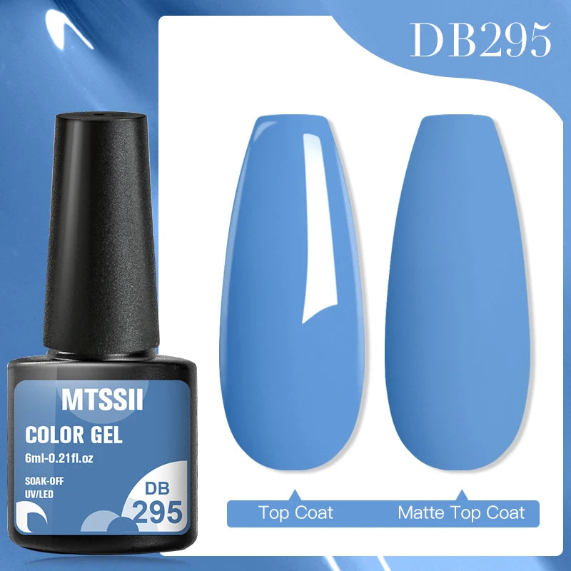 Mtssii Glitter Sequins Gel Nail Polish – Sparkling Soak-Off UV/LED Gel