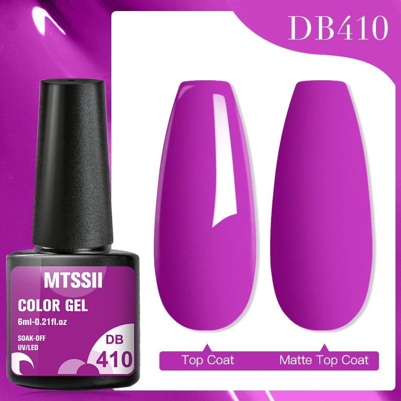Mtssii Glitter Sequins Gel Nail Polish – Sparkling Soak-Off UV/LED Gel