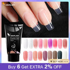 VENALISA Self-Leveling Poly Nail Gel – Natural Pink Camouflage Extension Gel, 26 Colors