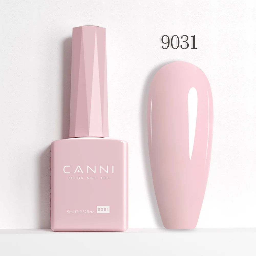 CANNI 9ml Gel Nail Polish 144Colors HEMA/TPO FREE Gorgeous Color Full Coverage Soak Off UV LED Semi Permanent Gel Varnish  Nails