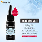 VENALISA TPO-Free Primer, Base Coat & No-Wipe Matt Topcoat Gel System