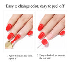 BORN PRETTY Peel Off Base Gel & Super Top Coat – Soak-Off Gel Polish System