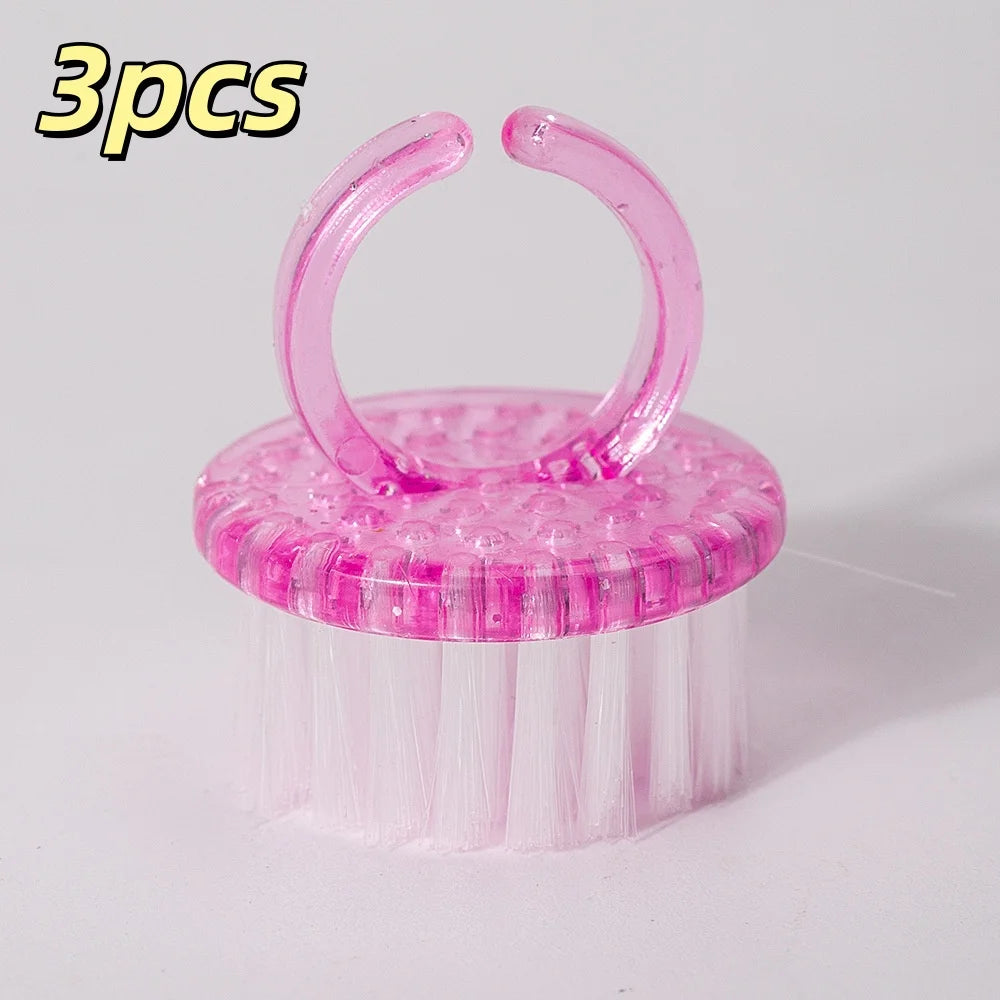 MAFANAILS Mini Nail Dust Brushes – Portable Cuticle & Cleaning Brushes