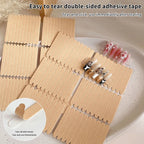 Shmacax Transparent Double-Sided Nail Adhesive Tape – Display Stand & Practice Tool