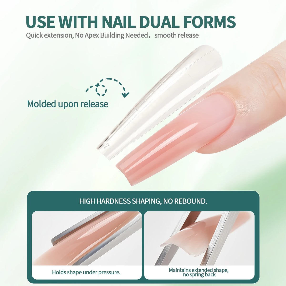 Nailpop Milky Smooth Builder Gel – UV Hard Gel Strengthener, 30g/100g