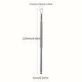 Stainless Steel Cuticle Pusher & Triangle Scraper – Gel Polish & Dead Skin Remover