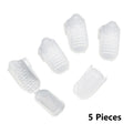 5Pcs Nail Art Soak-Off Cap Clips – Gel & Acrylic Remover Wraps
