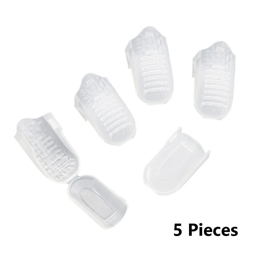 5Pcs Nail Art Soak-Off Cap Clips – Gel & Acrylic Remover Wraps
