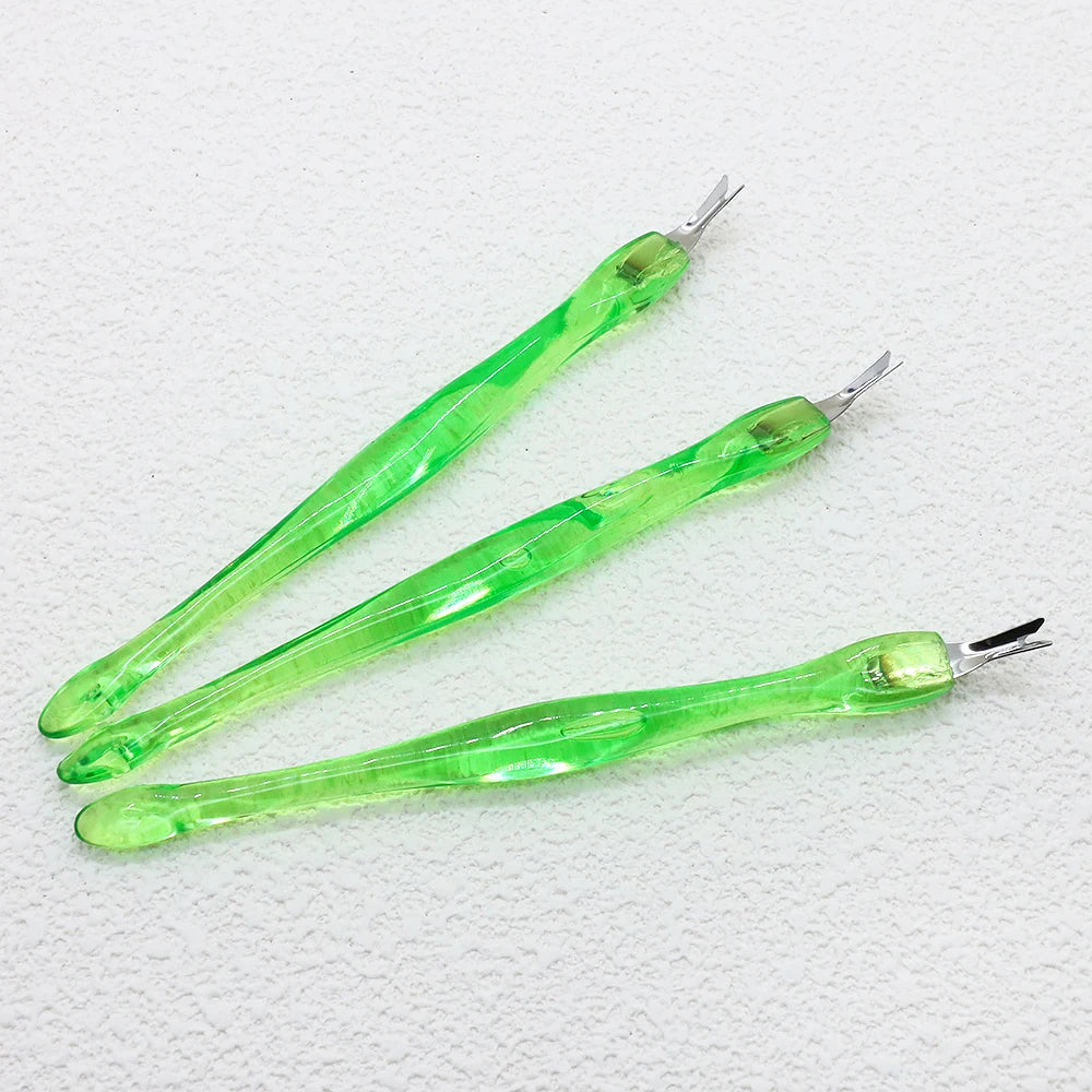 Cuticle Trimmer Dead Skin Fork – Stainless Steel Nail Cleaning Tool, 100 Pieces