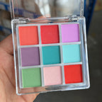 16-Grid Gradient Nail Powder Palette – High-Saturation Matte Ombré Set