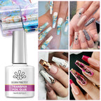 BORN PRETTY Gel Polish Line – Transfer Foil Glue, Top Coat & Base Gel