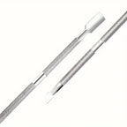 Stainless Steel Cuticle Pusher & Triangle Scraper – Gel Polish & Dead Skin Remover