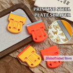 Multifunctional Nail Stamping Scraper – Glue Removal & Printing Spatula Tool