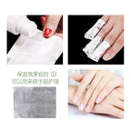 1000Pcs Aluminium Foil Nail Wraps – Gel & Acrylic Soak-Off Tool