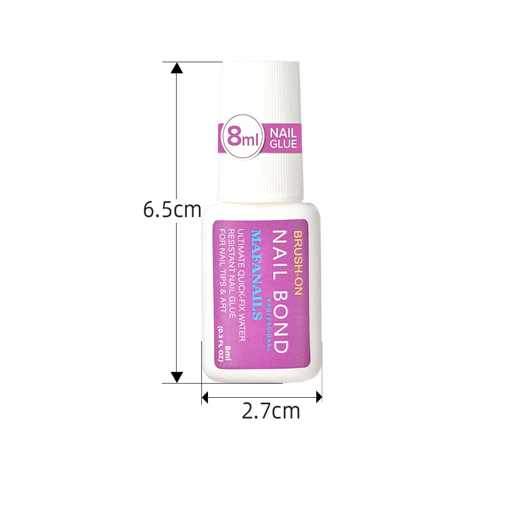 MAFANAILS Strong Adhesive Nail Glue – Press-On Tips & Rhinestone Glue