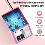 LINMANDA Professional Electric Nail Drill Kit – 15000RPM with Drill Bits & Sanding Bands