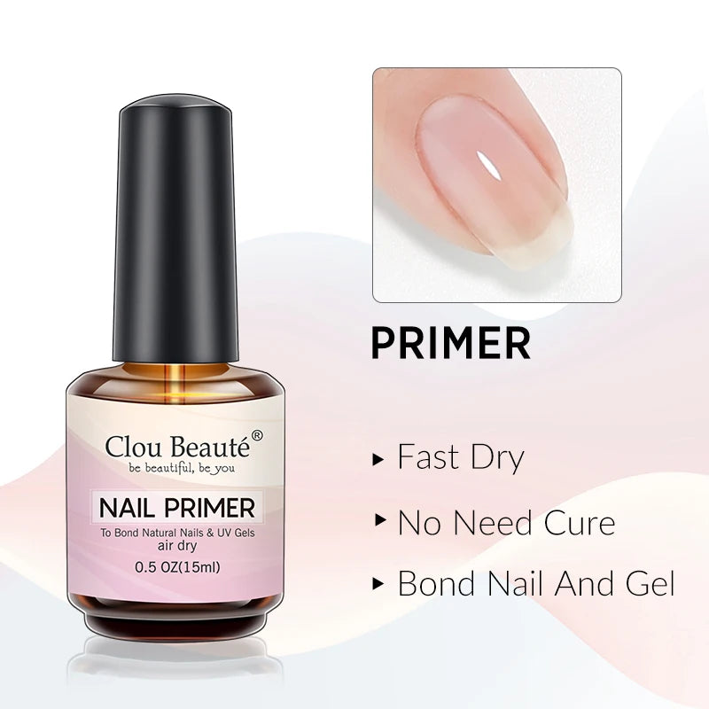 Clou Beaute Matte Velvet Top Coat – Strong Rubber Base & Acid-Free Primer Range