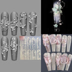 3D Mini Silicone Nail Mold – Butterfly, Flower & Shell Stamping Plate
