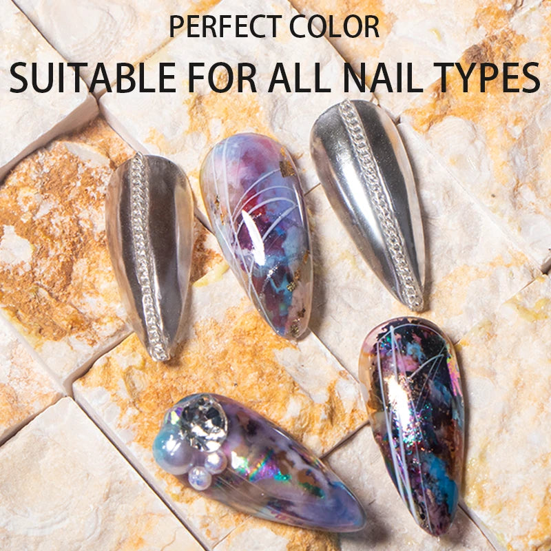 Perfect Color Nail Foil Glue Gel – UV Foil Transfer Adhesive, 12ml