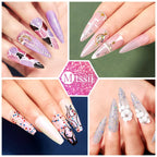 Mtssii Glitter Sequins Gel Nail Polish – Sparkling Soak-Off UV/LED Gel