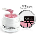 Venalisa 50ml TPO FREE Rose Pink Jelly Gel Extension Nail Salon Professiona Used Self Leveling Transparent Gel Nail Gel Polish